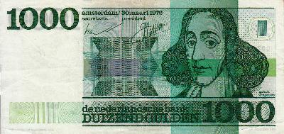 Beschrijving voorzijde: SPINOZA
